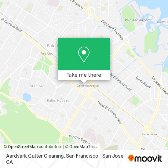 Mapa de Aardvark Gutter Cleaning