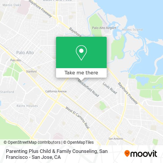 Parenting Plus Child & Family Counseling map