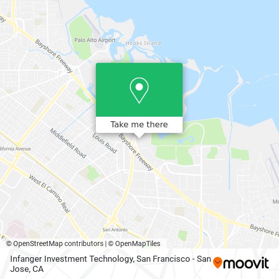 Mapa de Infanger Investment Technology