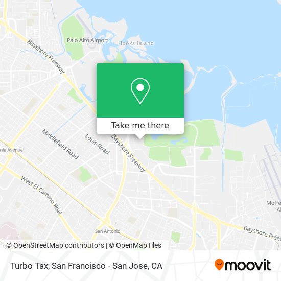 Mapa de Turbo Tax