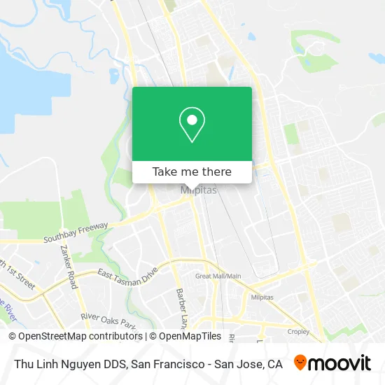 Thu Linh Nguyen DDS map