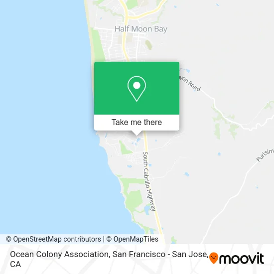 Ocean Colony Association map