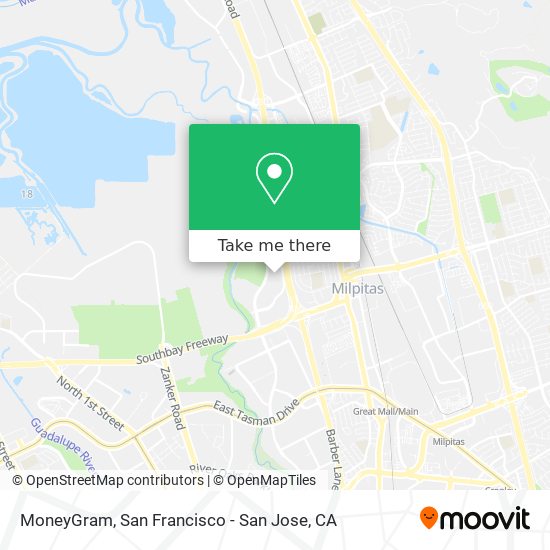 MoneyGram map