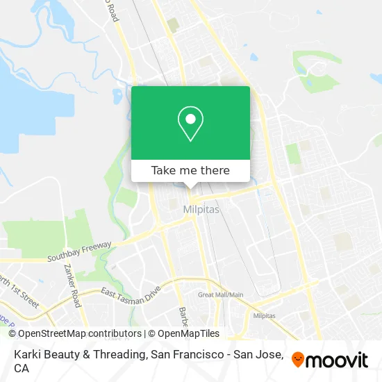Karki Beauty & Threading map