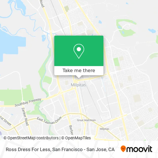 Mapa de Ross Dress For Less