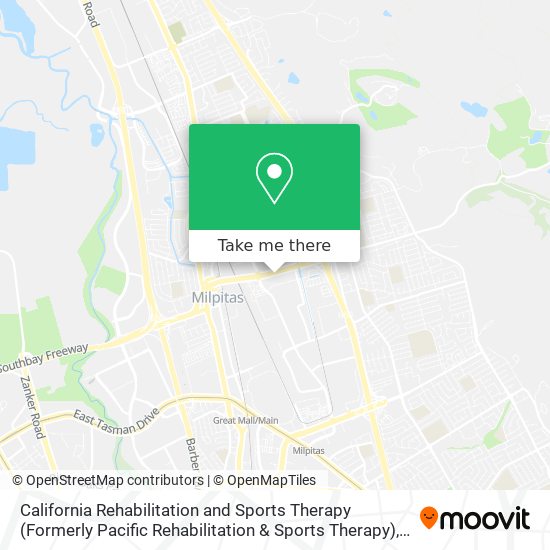 Mapa de California Rehabilitation and Sports Therapy (Formerly Pacific Rehabilitation & Sports Therapy)