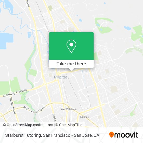 Starburst Tutoring map