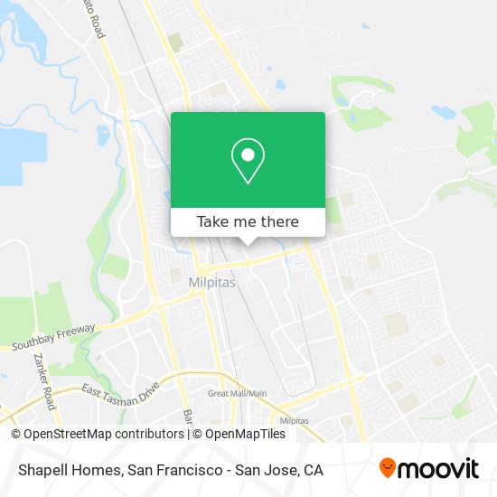 Shapell Homes map