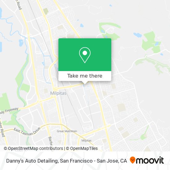 Danny's Auto Detailing map