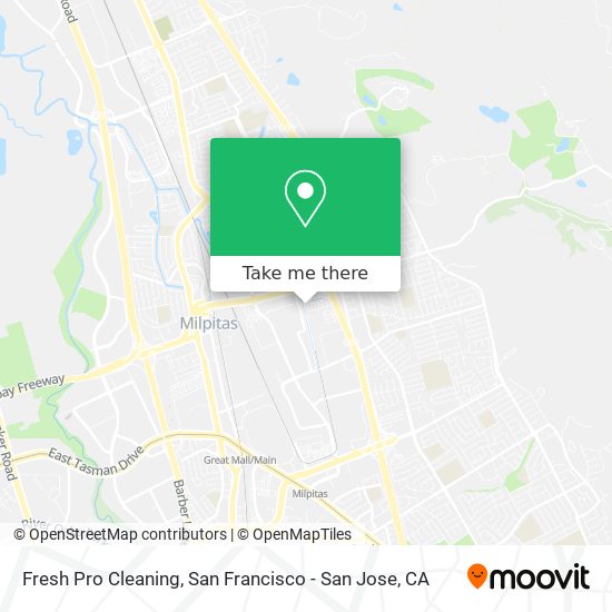 Fresh Pro Cleaning map