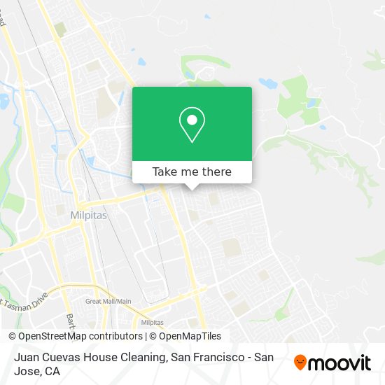 Mapa de Juan Cuevas House Cleaning