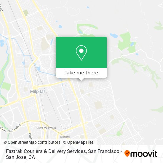 Mapa de Faztrak Couriers & Delivery Services