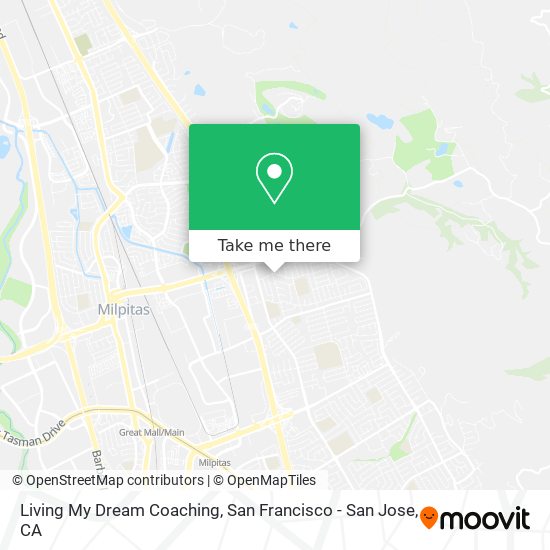 Living My Dream Coaching map