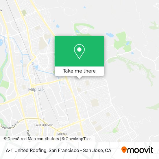 A-1 United Roofing map