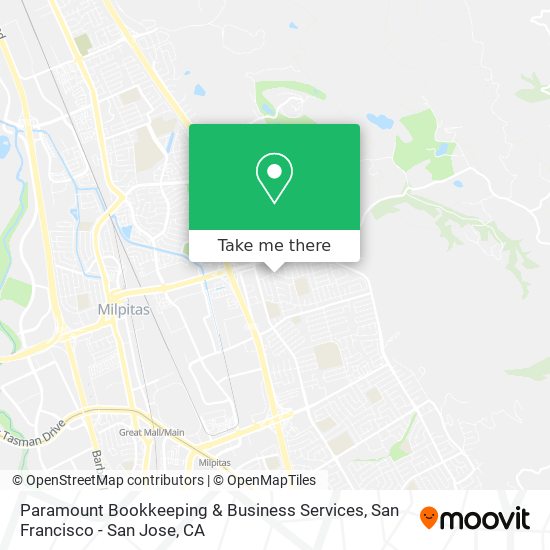 Paramount Bookkeeping & Business Services map