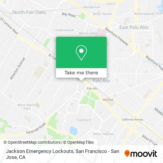 Mapa de Jackson Emergency Lockouts