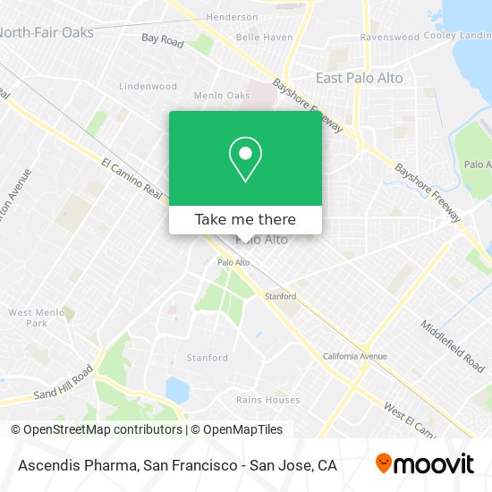 Mapa de Ascendis Pharma