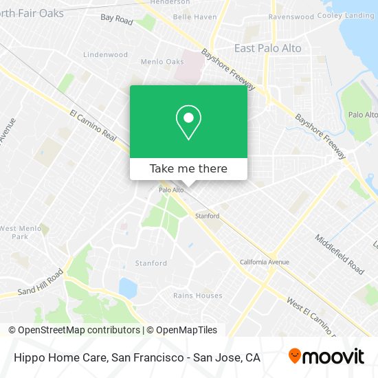 Hippo Home Care map