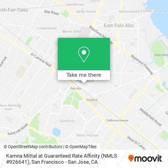 Kamna Mittal at Guaranteed Rate Affinity (NMLS #926641) map