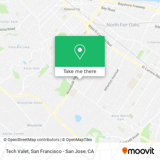 Tech Valet map