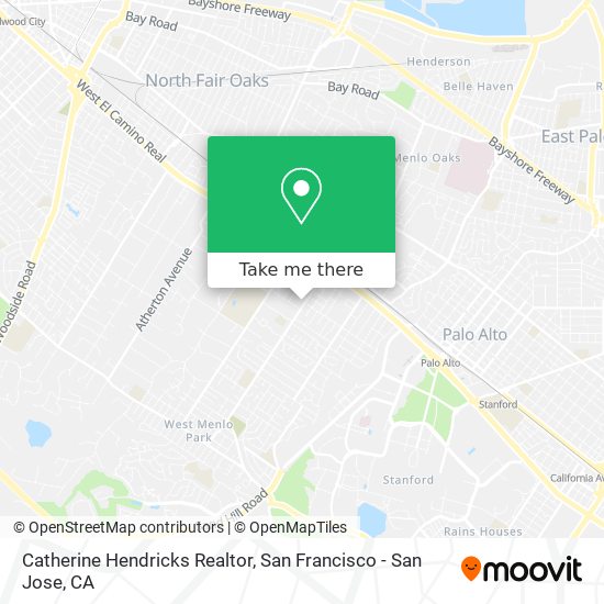 Catherine Hendricks Realtor map