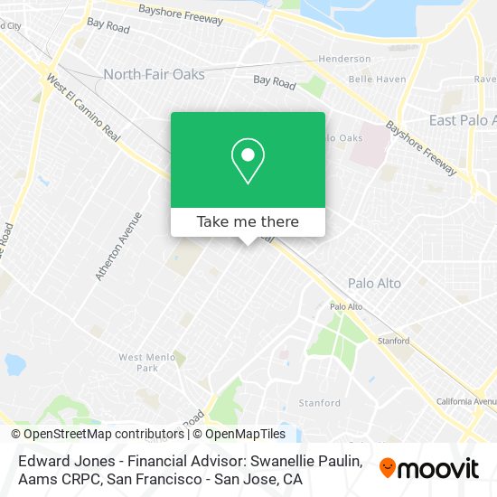 Mapa de Edward Jones - Financial Advisor: Swanellie Paulin, Aams CRPC