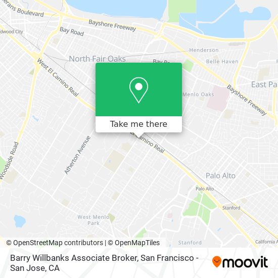 Barry Willbanks Associate Broker map