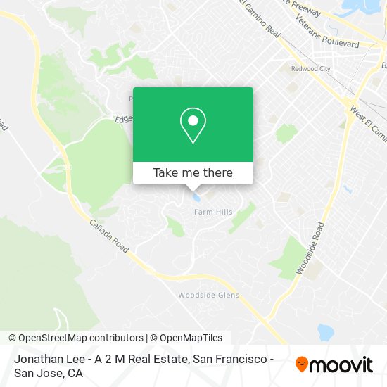 Jonathan Lee - A 2 M Real Estate map