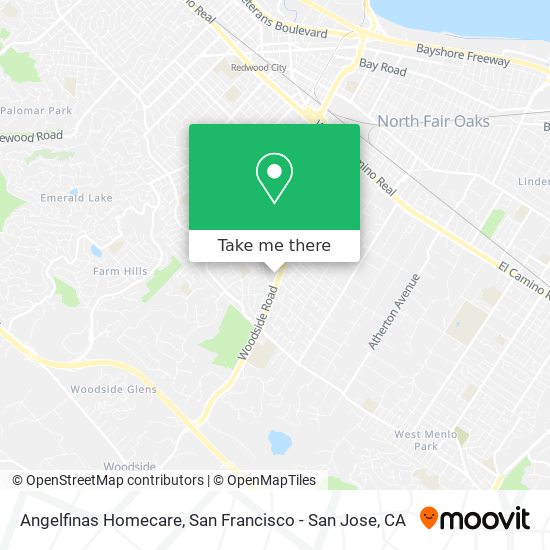 Angelfinas Homecare map