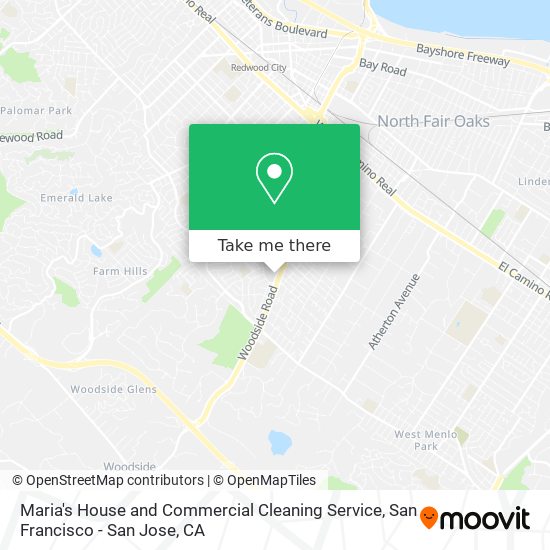 Maria's House and Commercial Cleaning Service map