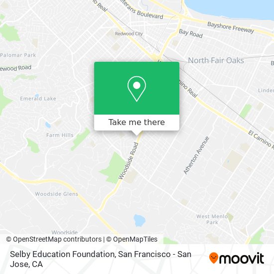 Selby Education Foundation map