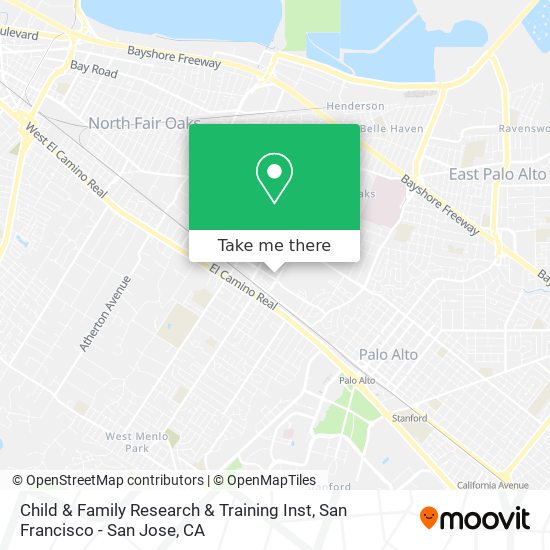 Child & Family Research & Training Inst map