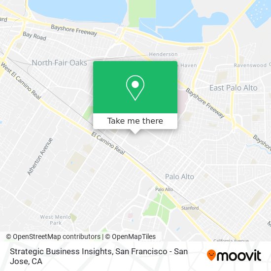 Strategic Business Insights map