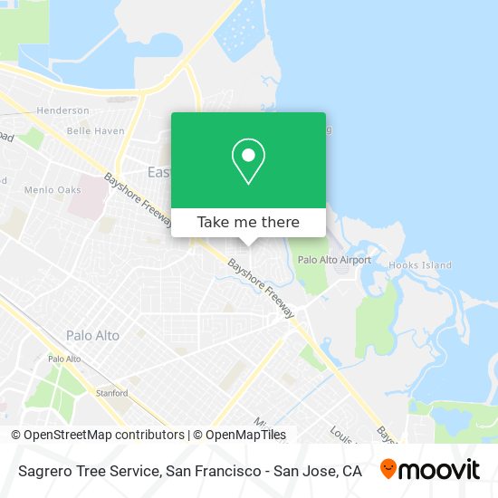 Sagrero Tree Service map