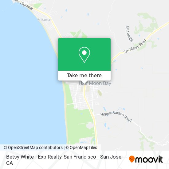 Betsy White - Exp Realty map