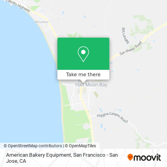 American Bakery Equipment map