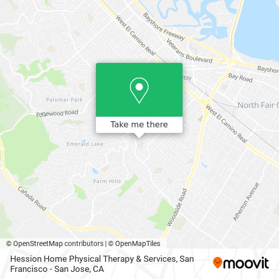 Mapa de Hession Home Physical Therapy & Services