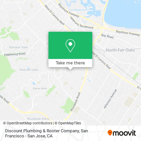 Discount Plumbing & Rooter Company map