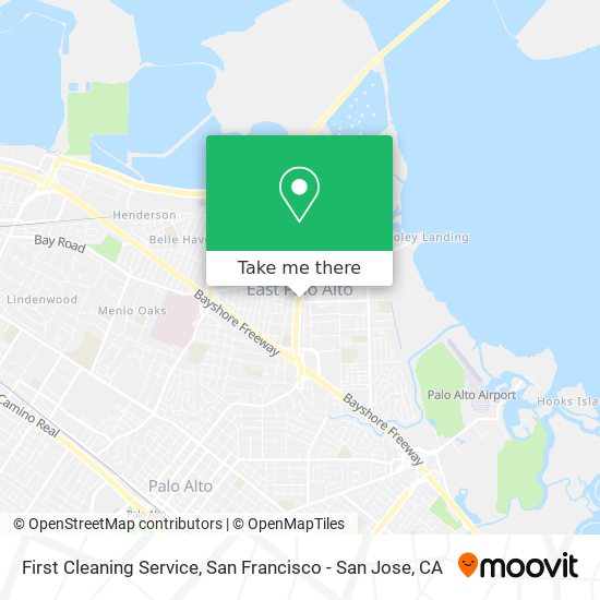 First Cleaning Service map