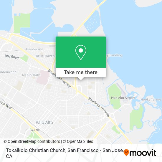 Mapa de Tokaikolo Christian Church