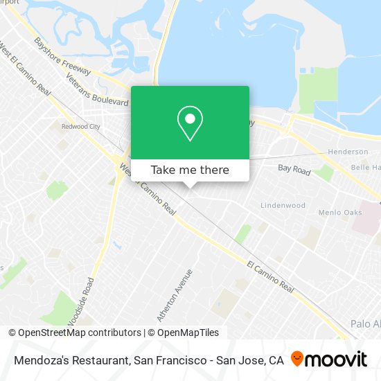 Mendoza's Restaurant map