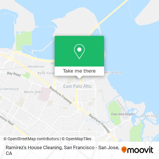 Ramirez's House Cleaning map