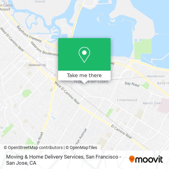 Mapa de Moving & Home Delivery Services