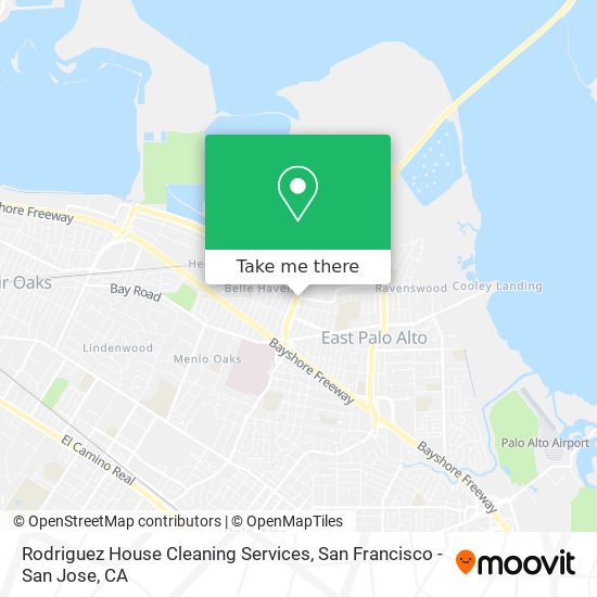 Rodriguez House Cleaning Services map