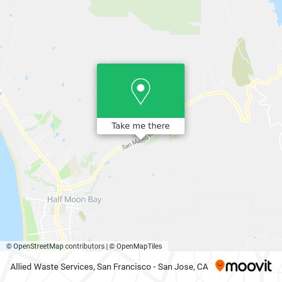Mapa de Allied Waste Services