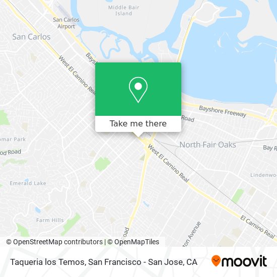 Taqueria los Temos map