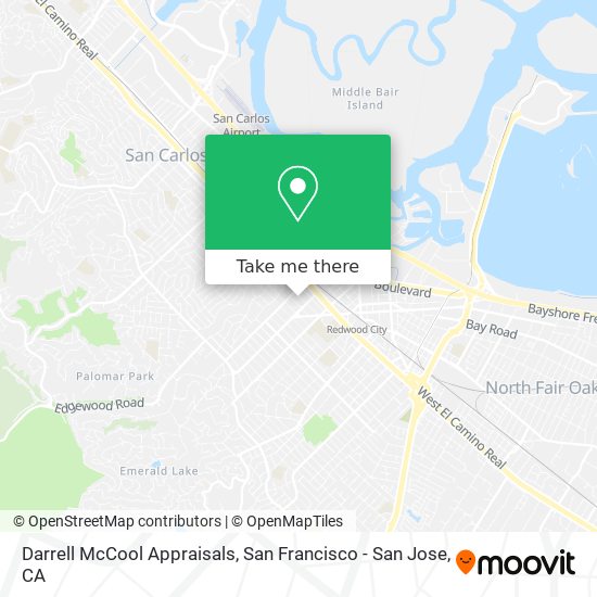 Darrell McCool Appraisals map