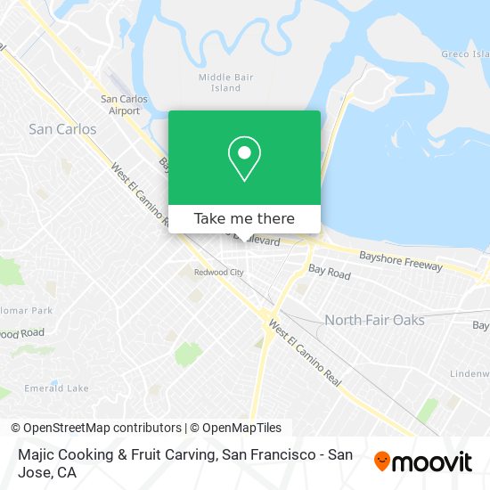 Majic Cooking & Fruit Carving map