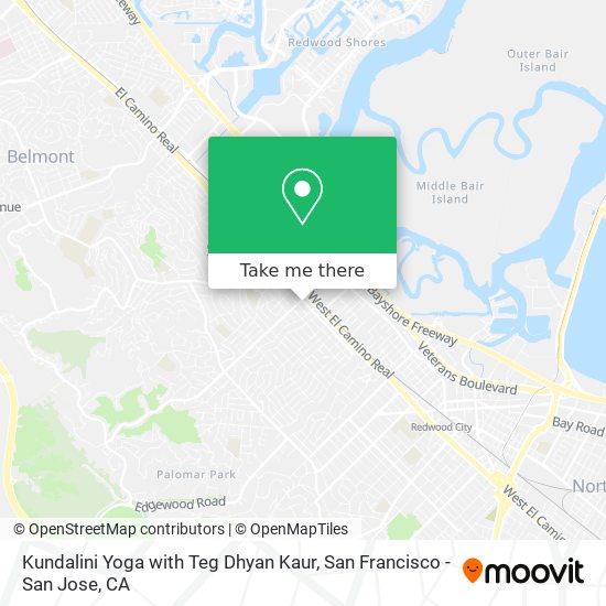 Kundalini Yoga with Teg Dhyan Kaur map