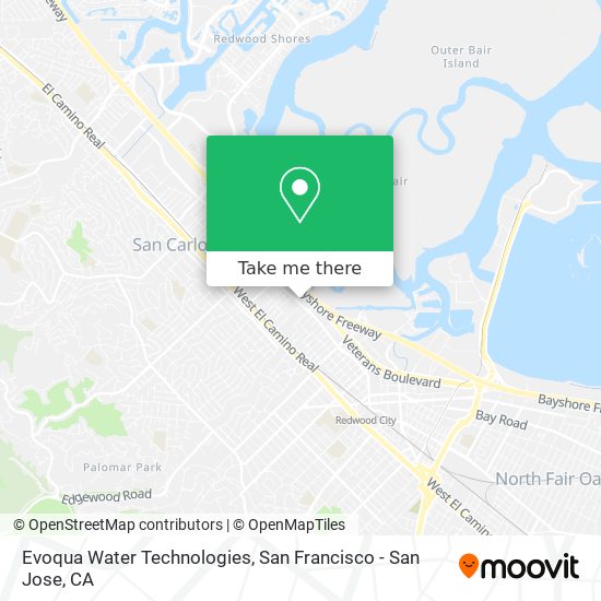 Evoqua Water Technologies map